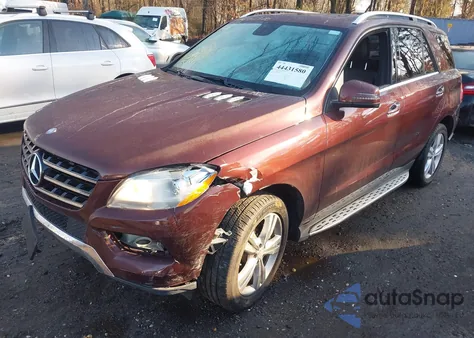 2013 Mercedes-Benz Ml 350 4Matic z USA, uszkodzony, nr VIN 4JGDA5HBXDA232487